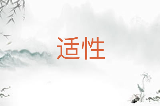 适性