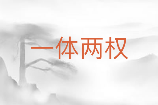 一体两权