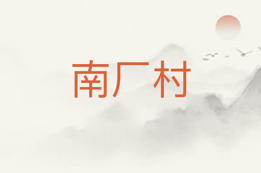 南厂村