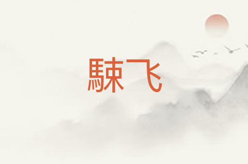 駷飞