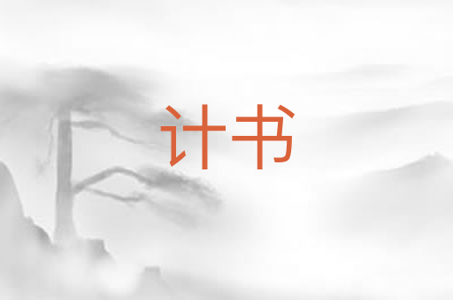计书