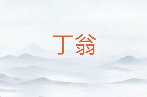 丁翁