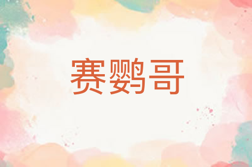 赛鹦哥
