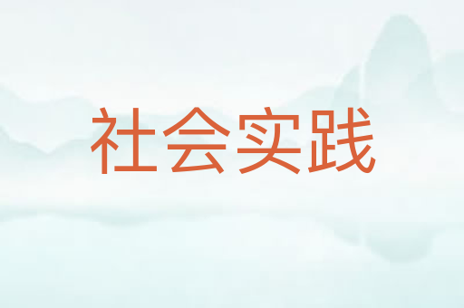 社会实践