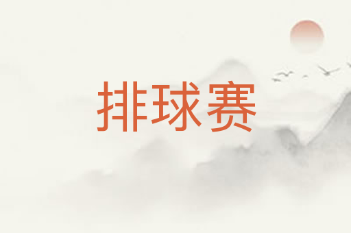 排球赛