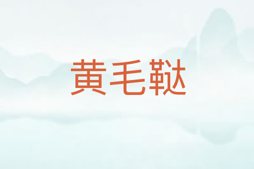 黄毛鞑