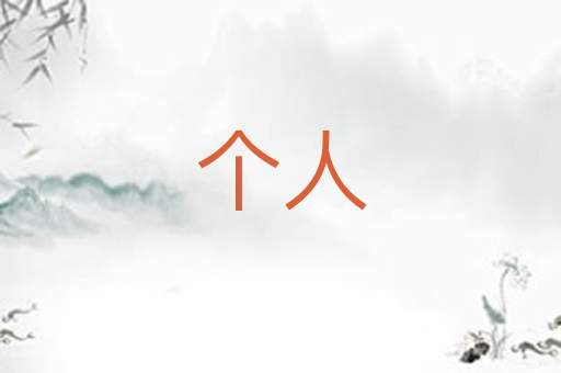 个人