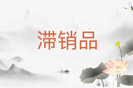 滞销品