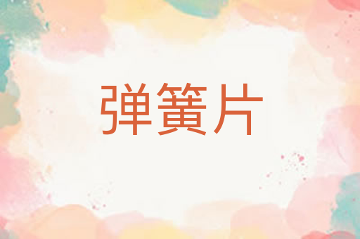 弹簧片