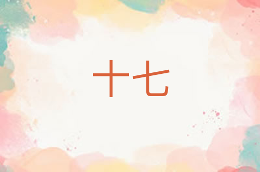 十七