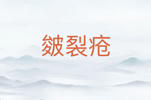 皴裂疮