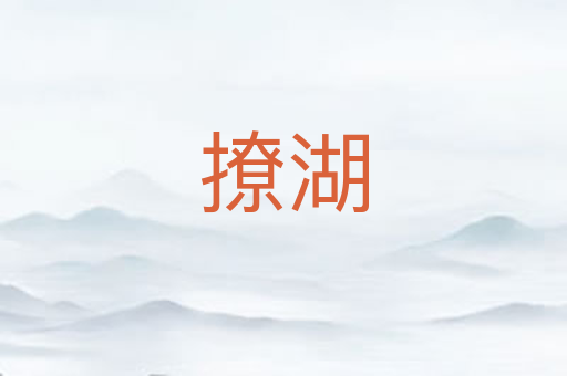 撩湖