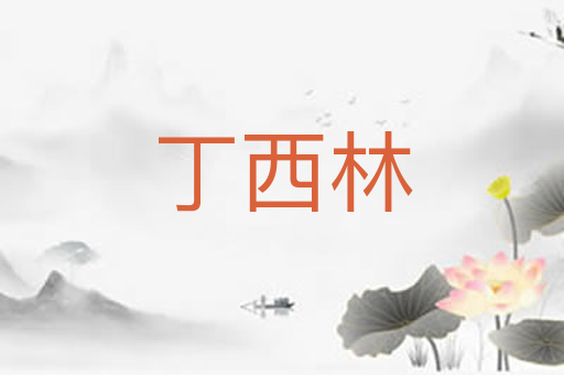 丁西林