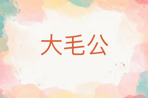 大毛公