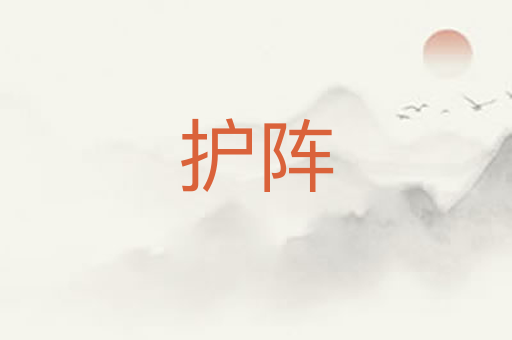 护阵