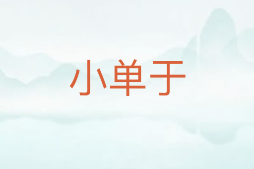 小单于