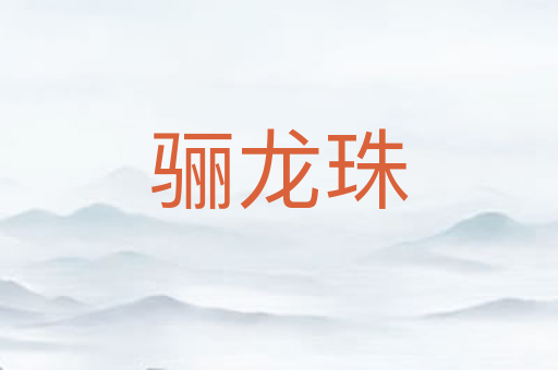 骊龙珠