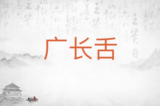 广长舌