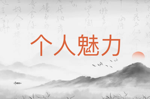个人魅力