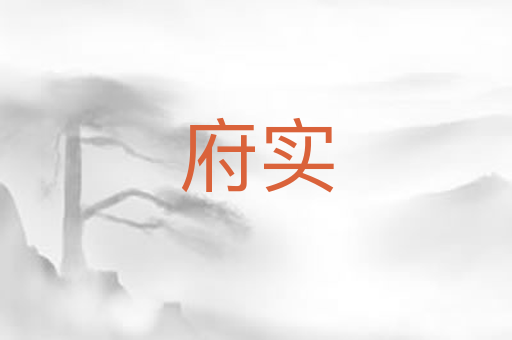 府实