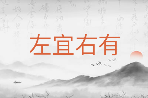 左宜右有