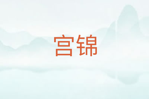 宫锦