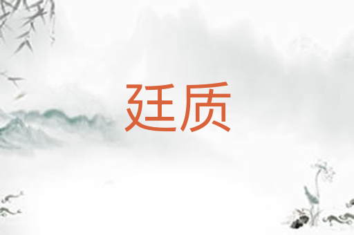 廷质