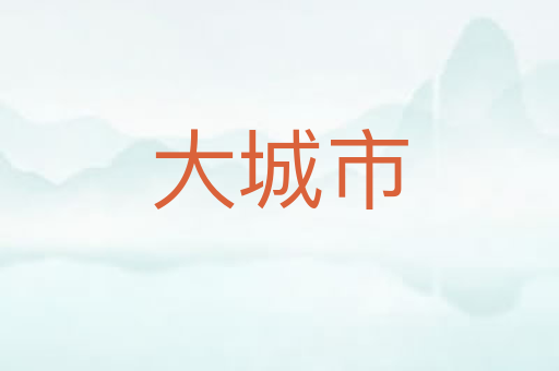 大城市