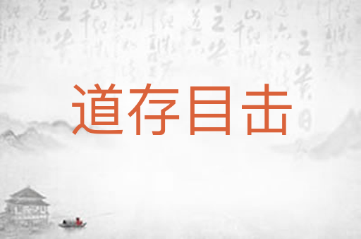 道存目击
