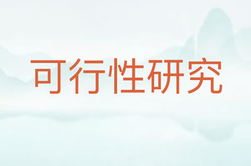 可行性研究
