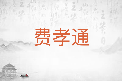 费孝通