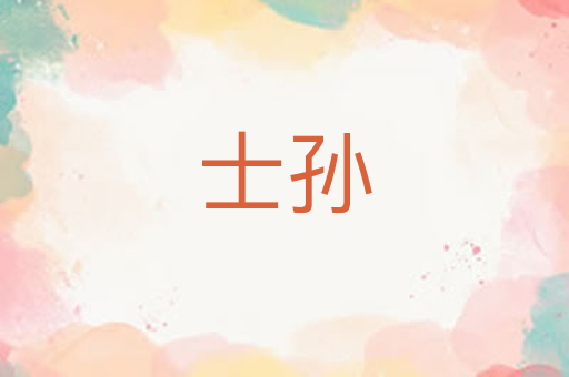 士孙