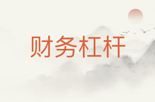 财务杠杆
