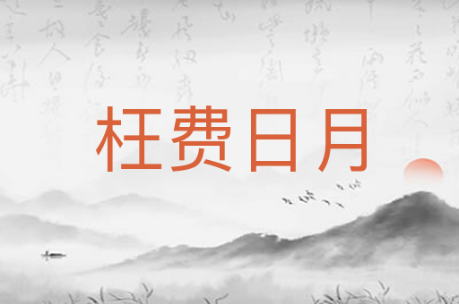 枉费日月