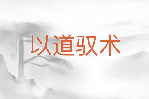 以道驭术