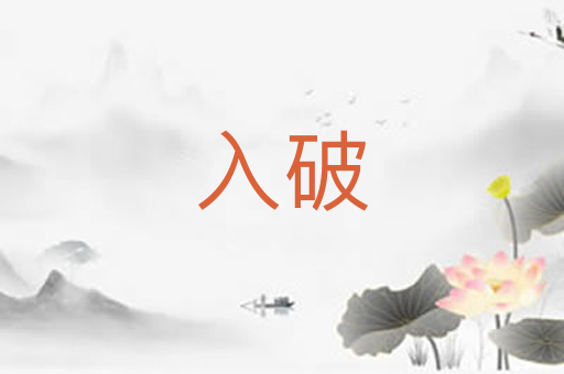 入破