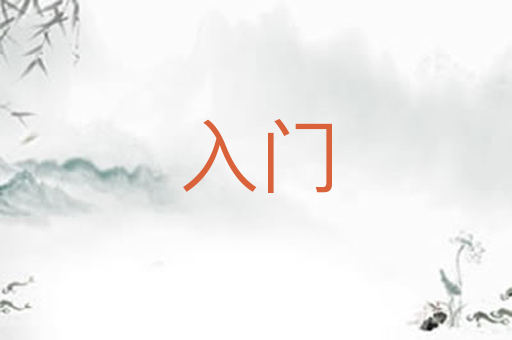 入门