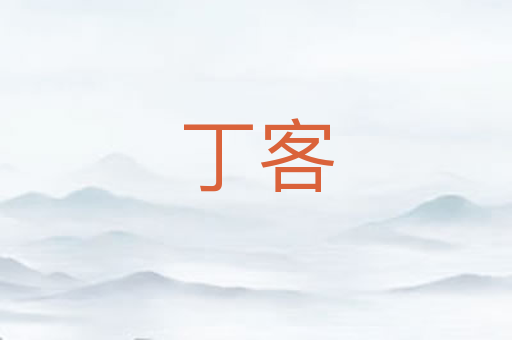 丁客