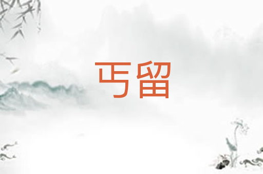 丐留
