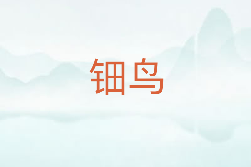 钿鸟