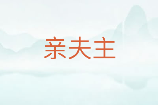 亲夫主