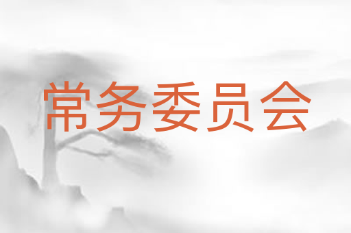 常务委员会
