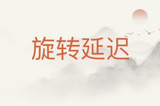 旋转延迟