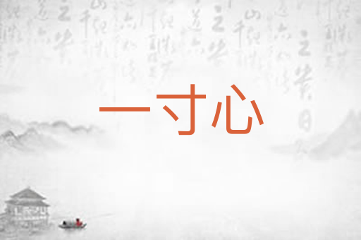 一寸心