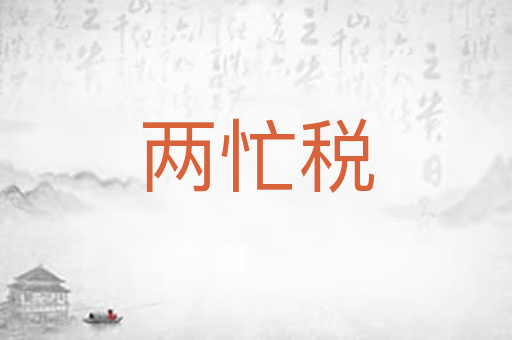 两忙税