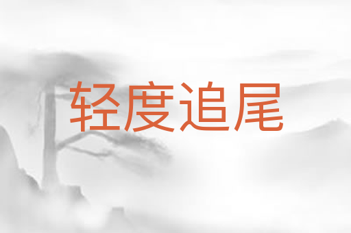 轻度追尾