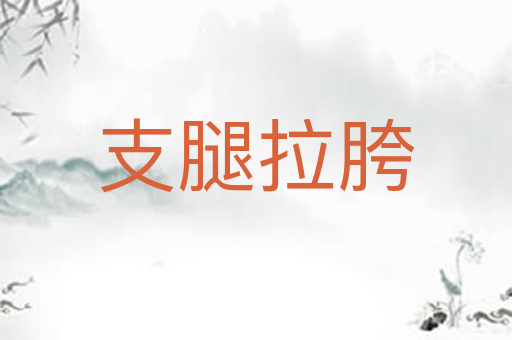 支腿拉胯