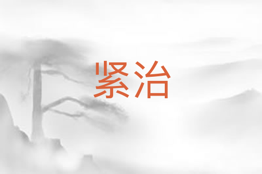 紧治