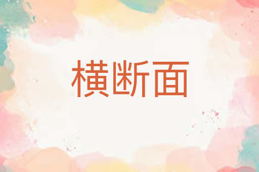 横断面