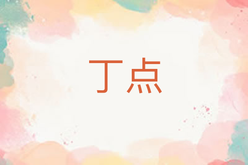 丁点